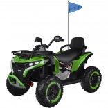 Velký dětský elektrický čtyřkolka 4x4 zelená
