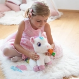 Plyšový interaktivní jednorožec