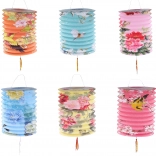 Lampion Válec Příroda 16 cm