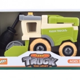 Šroubovací plastový kombajn pro děti