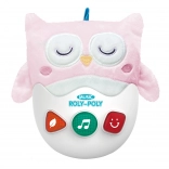 Roly-poly plyšová sova s efekty