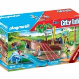 Playmobil City Life dětské hřiště s velkým vrakem lodi