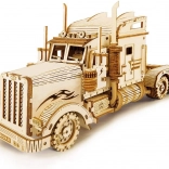 Robotime 3D Dřevěné Puzzle Těžký Nákladní Vůz