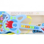 Dětská plastová kytara na baterie