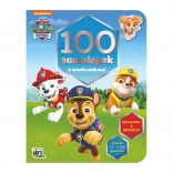 Samolepkový sešit s omalovánkami 100 samolepek TLAPKOVÁ PATROLA (PAW PATROL) 21,5 × 28 cm