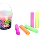 Fluorescenční chodníkové křídy 20 ks