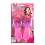 Plastové střevíčky s mašlí pro děti