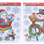 Okenní dekorace Vánoce 41 × 29 cm