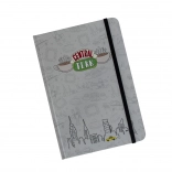 Blok s motivem Přátelé A5 linkovaný