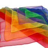 Sada žonglérských šátků Goki 6 ks