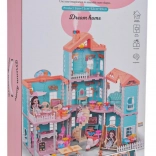 Interaktivní vila s funkcí světla a páry + příslušenství