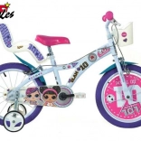 Dětské kolo Dinobikes 14" LOL