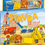 Stavba – knížka s magnetkami (slovenská verze)
