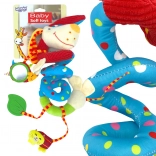 Woopie Baby závěsná spirála na kočárek pejsek