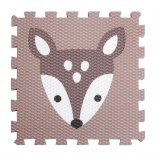 Minideckfloor koloušek – hnědý s tmavě hnědým kolouškem