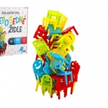 Neposedné židle balanční hra pro děti