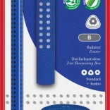 Grafitová tužka Faber-Castell Grip Jumbo s příslušenstvím modrá