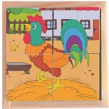 Kostkové puzzle – život na venkově