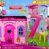 barbie rozkládací domeček pro panenku chelsea