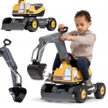 Falk kolová bagr Volvo s otočnou kabinou a lopatou