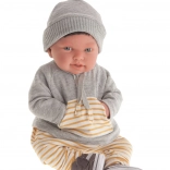 Realistická panenka miminko Pipo 40 cm