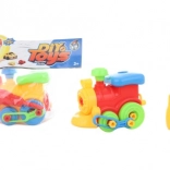 Šroubovací plastová lokomotiva pro děti
