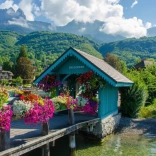 bluebird puzzle jezero annecy 500 dílků