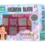 Kreativní sada korálků Pearl & Letters pro výrobu šperků