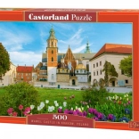Puzzle 500 dílků – Wawel, hrad Kraków, Polsko