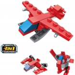 Qman stavebnice Hasičské letadlo 3v1