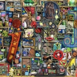 Puzzle Ravensburger Úžasná abeceda - písmeno I a J 1000 dílků