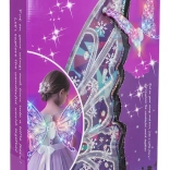 svítící motýlí křídla s hudbou pro děti