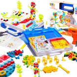 Sada kreativní mozaiky s vrtačkou v kufříku - 237 dílů