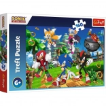 Puzzle Sonic a přátelé 160 dílků