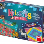 Dino dětská slovní hra Kris Kros
