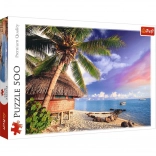 Puzzle 500 dílků – Bora Bora od Trefl