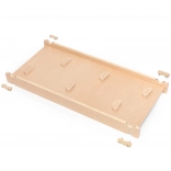 Viga dřevěná oboustranná skluzavka a lezecká stěna