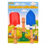 Dětské kovové zahradní nářadí 3 ks