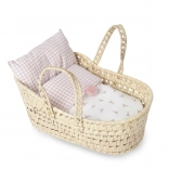 Mojžíšův košík pro panenky s povlečením – malý Antonio Juan