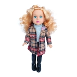 Panenka s kabátem a zvukovými efekty