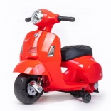 Dětská elektrická motorka BABY MIX VESPA červená