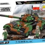 Stavebnice COBI T-72M1R tank 1:35 (PL/UA) – 724 dílků