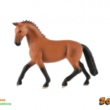 Realistický plastový model koně hnědáka 13 cm