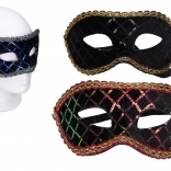 karnevalový set škraboška mix barev