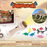 Projektor se zvířátkovými snímky Dino