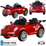 Elektrické odrážedlo pro děti RUF CTR3 červené s dálkovým ovládáním