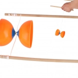 Velké diabolo sada plast/dřevo