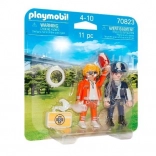 Playmobil Duo Pack Pohotovostní Lékař a Policistka