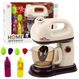 Dětský kuchyňský mixér s ovocem a světelnými a zvukovými efekty bílý