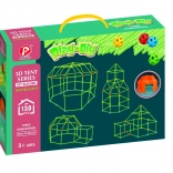 Stavebnice trojrozměrného stanu – 138 ks